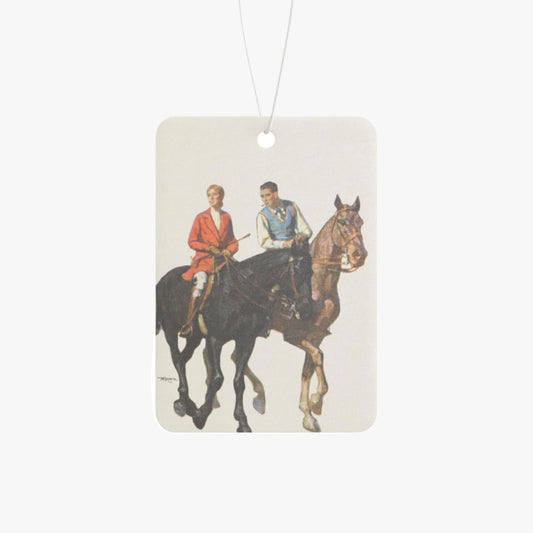 CHESTERFIELD | HORSES AD (1928) VINTAGE CAR FRESHENER