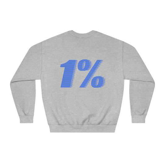 ONE PERCENT CREWNECK SWEATSHIRT