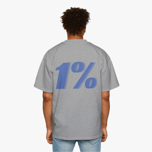 ONE PERCENT OVERSIZED TEE