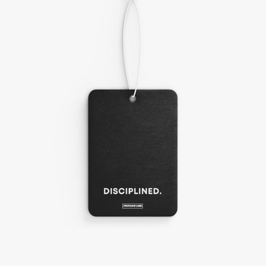 DISCIPLINED CAR FRESHENER