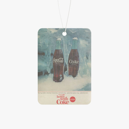 COKE AD (1964) VINTAGE CAR FRESHENER