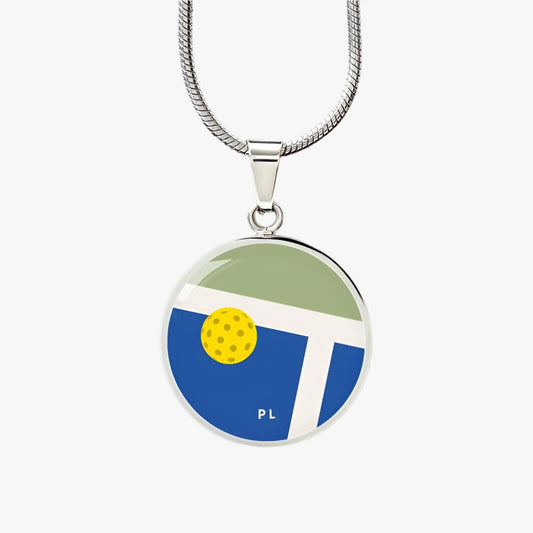 COURT PICKLEBALL CAR PENDANT