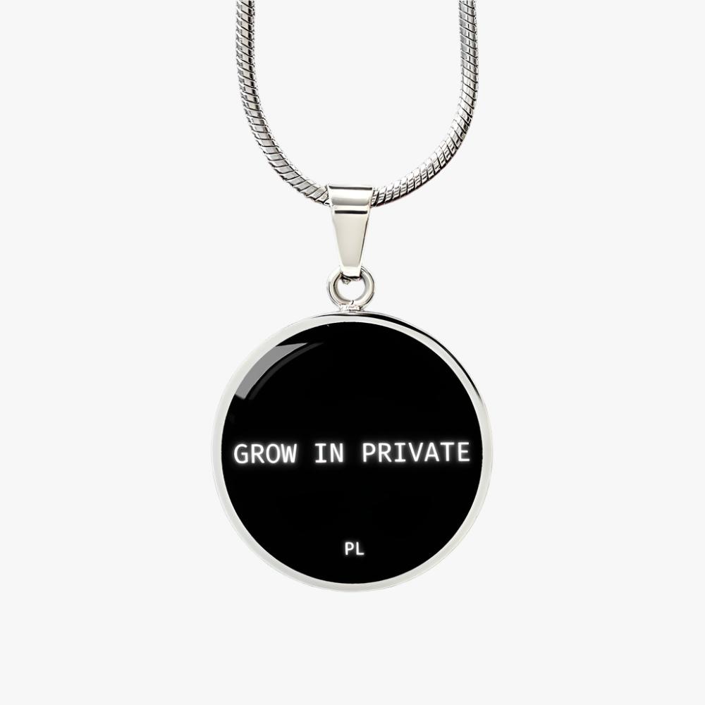 GROW IN PRIVATE CAR PENDANT