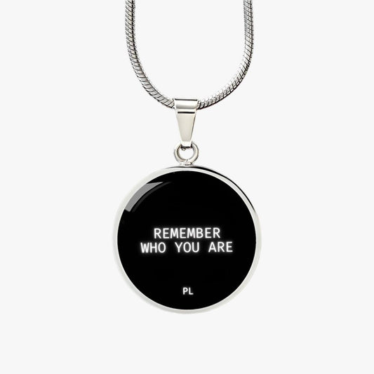 REMEMBER WHO YOU ARE CAR PENDANT