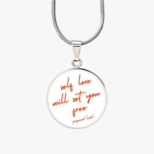 SELF LOVE WILL SET YOU FREE CAR PENDANT