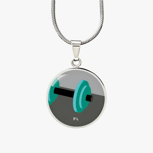 GYM DUMBBELL CAR PENDANT