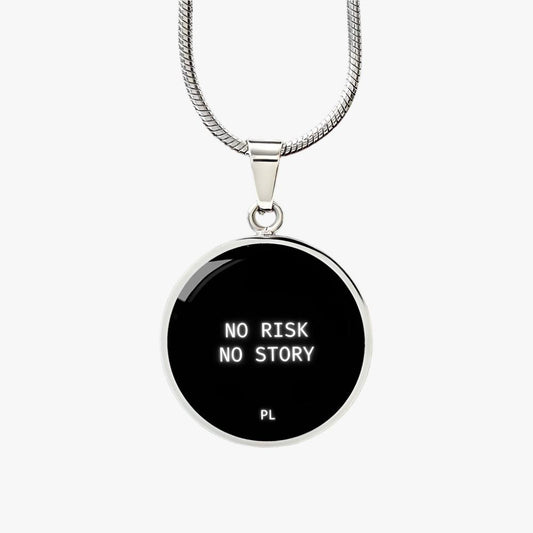 NO RISK, NO STORY CAR PENDANT