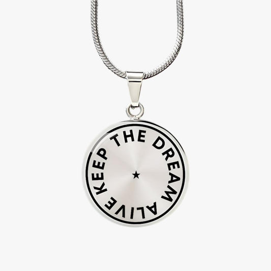 KEEP THE DREAM ALIVE CAR PENDANT